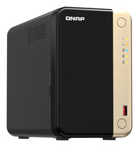QNAP Intel Celeron N5095 2 GHz - NAS Tower - 2 x 3.5 inch SATA 6Gb/s - 8GB