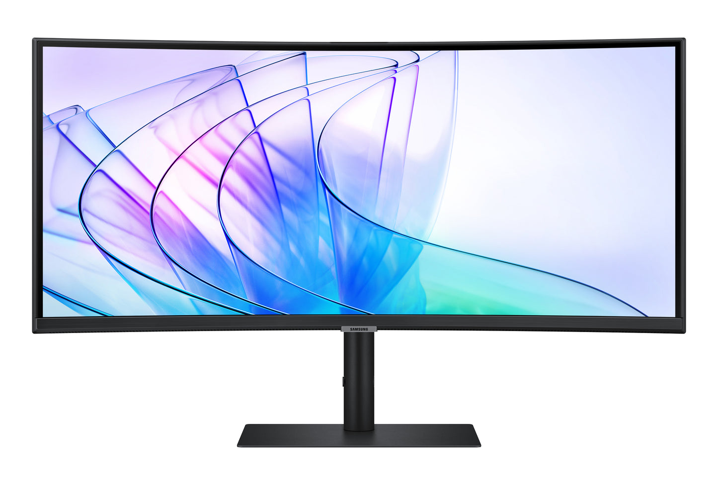 SAMSUNG ViewFinity S6 - 34 inch Curved - UltraWide Quad HD VA LED Monitor - 3440x1440 - HAS / RJ45 / USB-C / Webcam