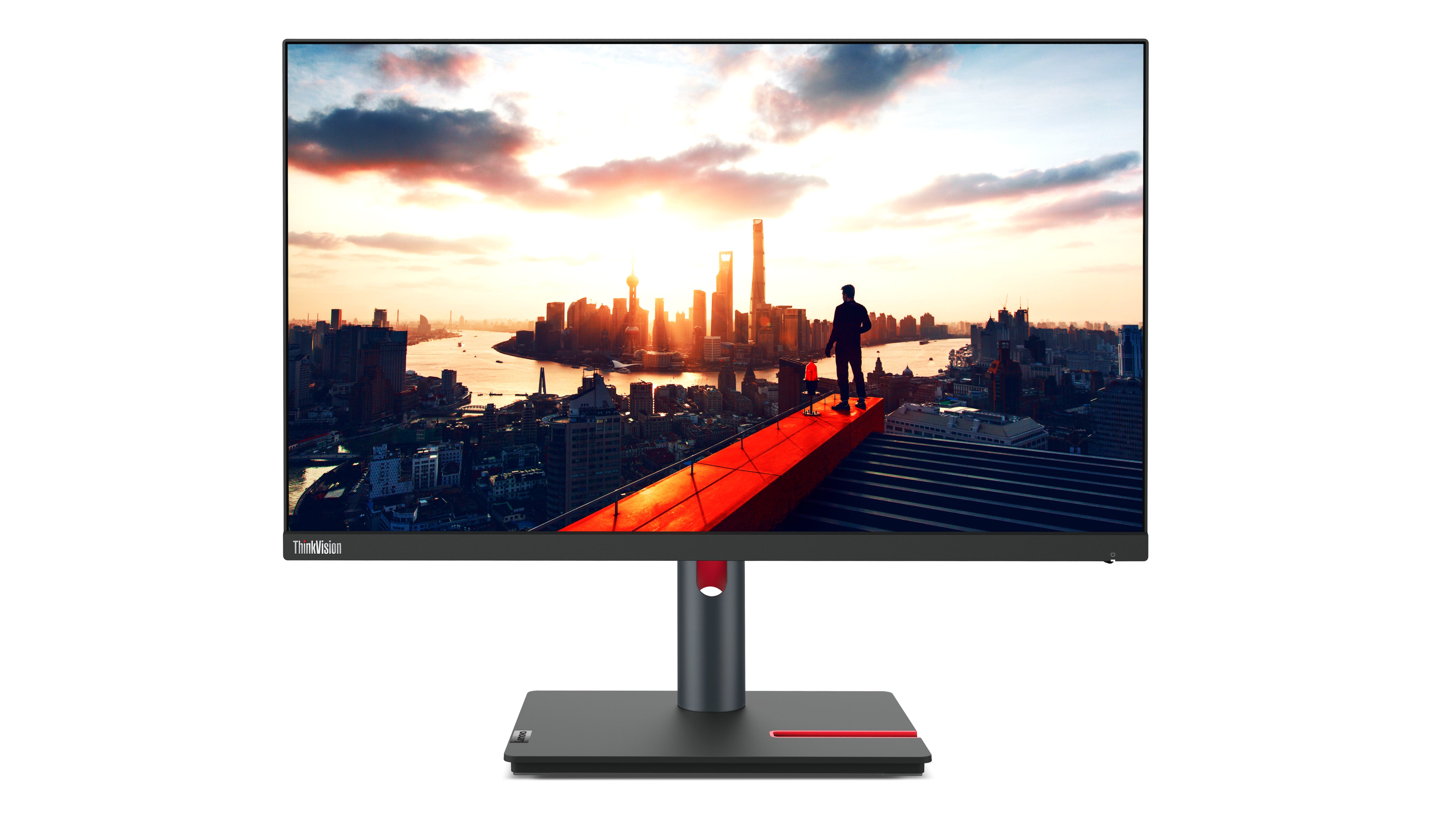 LENOVO ThinkVision P24h-30 - 24 inch - Quad HD IPS LED Monitor - 2560x1440 - Pivot / HAS / RJ45 / USB-C