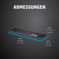 HP INC. 975 Dual-Mode Wireless Keyboard
