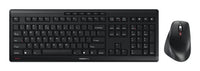 CHERRY STREAM COMFORT - Desktop set - Wireless - QWERTY - Black