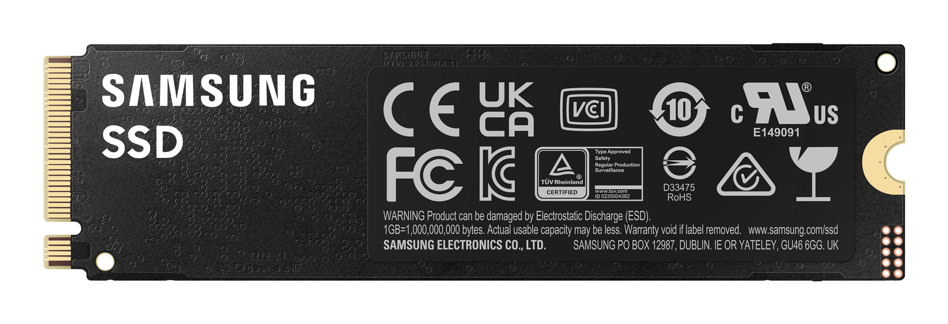 SAMSUNG 990 PRO PCIe 4.0 NVMe M.2 SSD 2TB