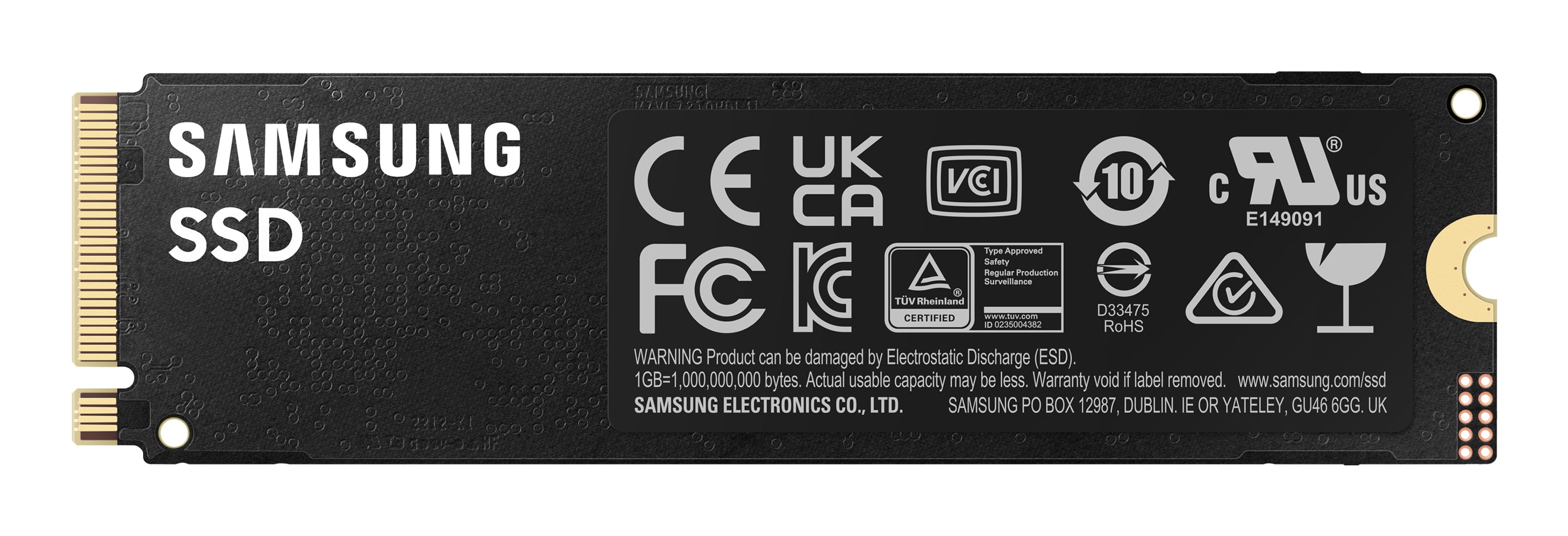 SAMSUNG 990 PRO PCIe 4.0 NVMe M.2 SSD 1TB
