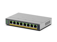 NETGEAR 8 - Port Unmanaged Gigabit PoE - Full Duplex