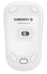 CHERRY MW 2200 - Mouse - Wireless - White