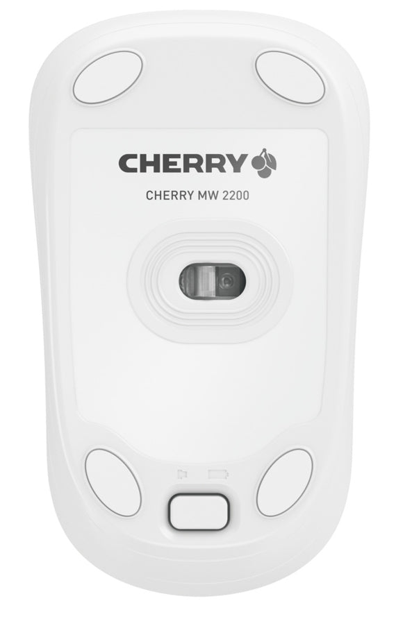 CHERRY MW 2200 - Mouse - Wireless - White