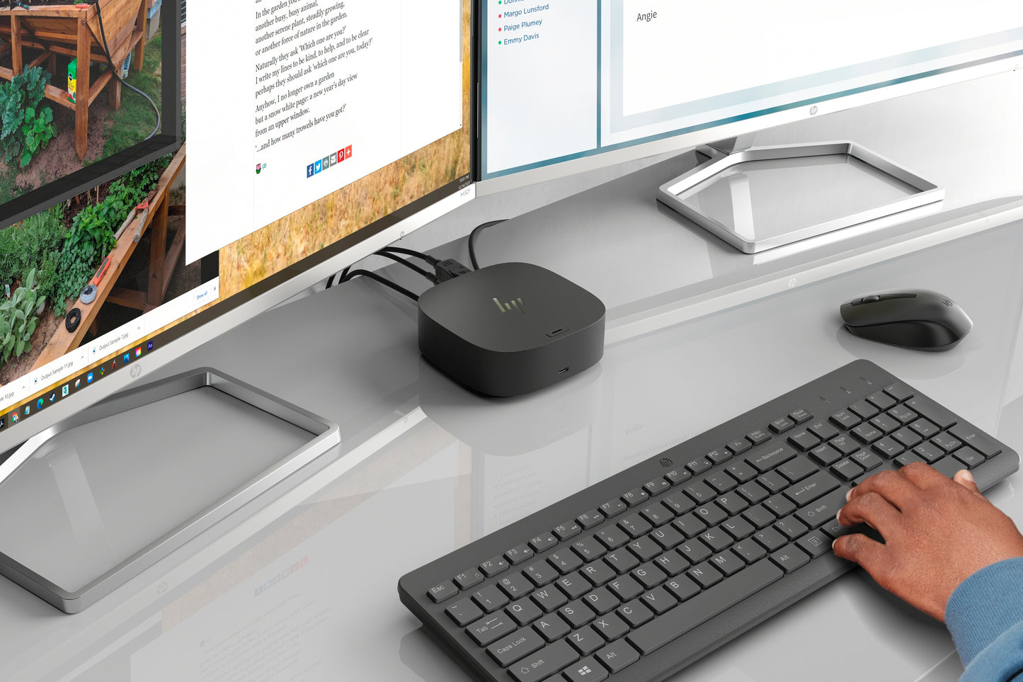HP INC. 330 Wireless Keyboard and Mouse - QWERTY