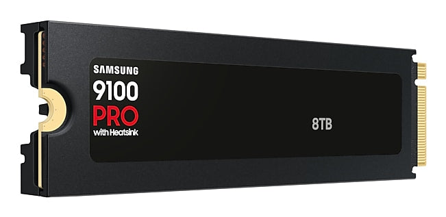 SAMSUNG 9100 PRO Heatsink PCIe 5.0 x4 NVMe M.2 SSD 8TB