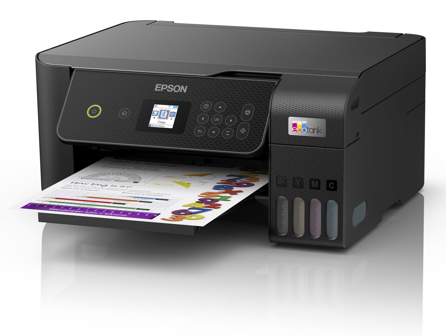 EPSON EcoTank ET-2870 Inkjet Printer - A4 - 5760 x 1440 DPI - 33 ppm - Wi-Fi