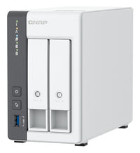QNAP ARM 4-core Cortex-A55 2.0GHz - NAS Tower - 2x 3.5-inch SATA 6Gb/s