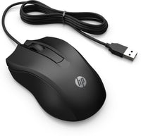 HP INC. 105 Wired Mouse - Black