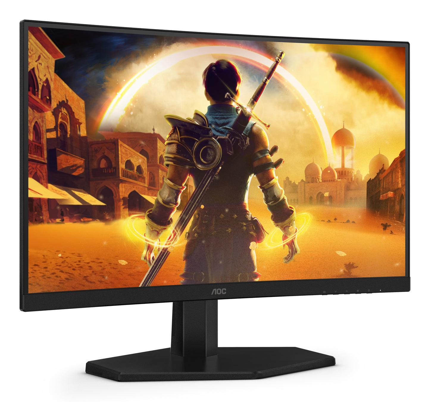 AOC G4 Series - 23.6 inch - 1920x1080 - Curved - Full HD LED - 180hz