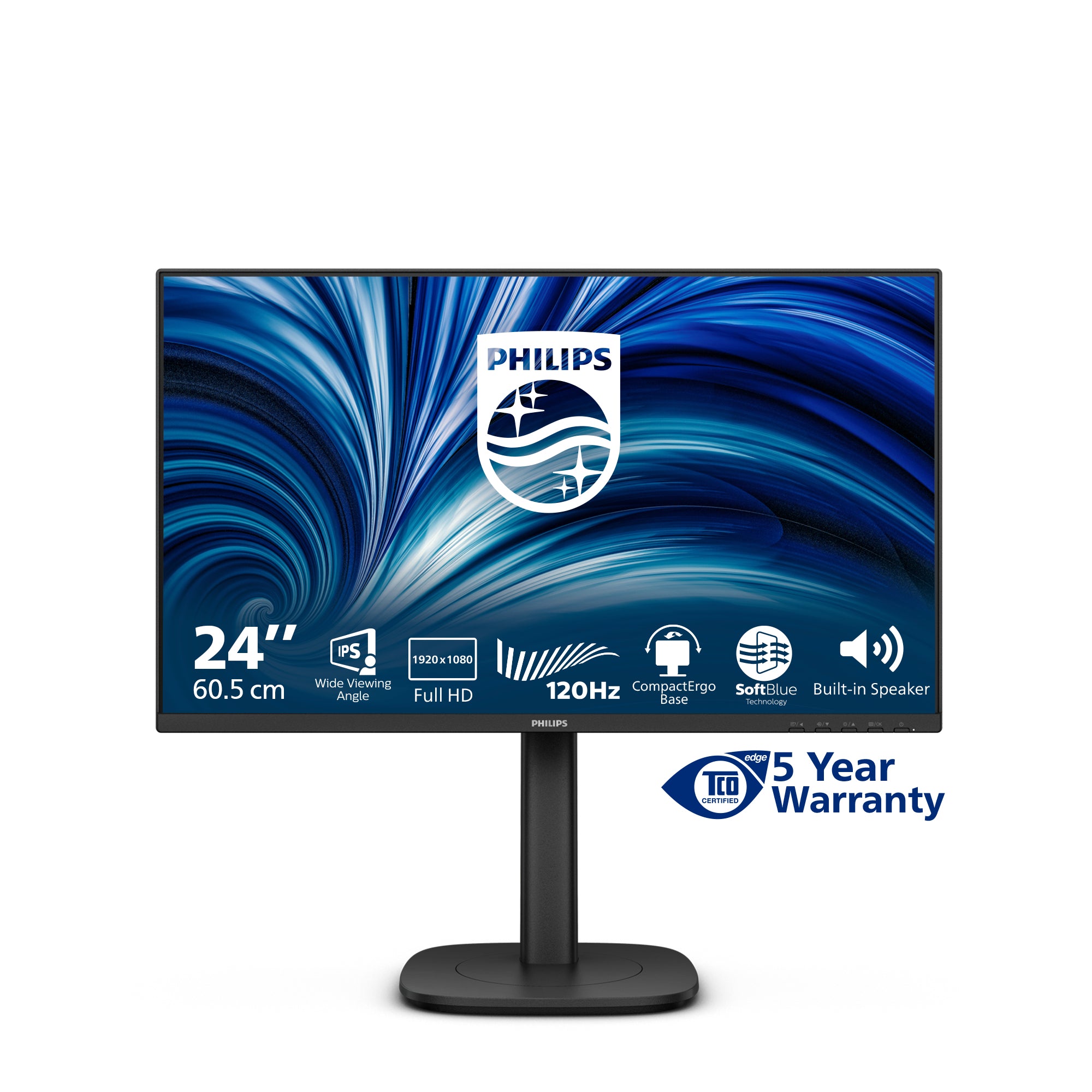 PHILIPS 3000 Series 24 inch - Full HD - 1920x1080 - Pivot - HAS