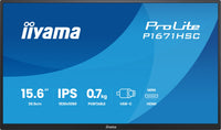 IIYAMA Prolite 15,6 inch Portable Full HD IPS Monitor - USB-C with leather cover
