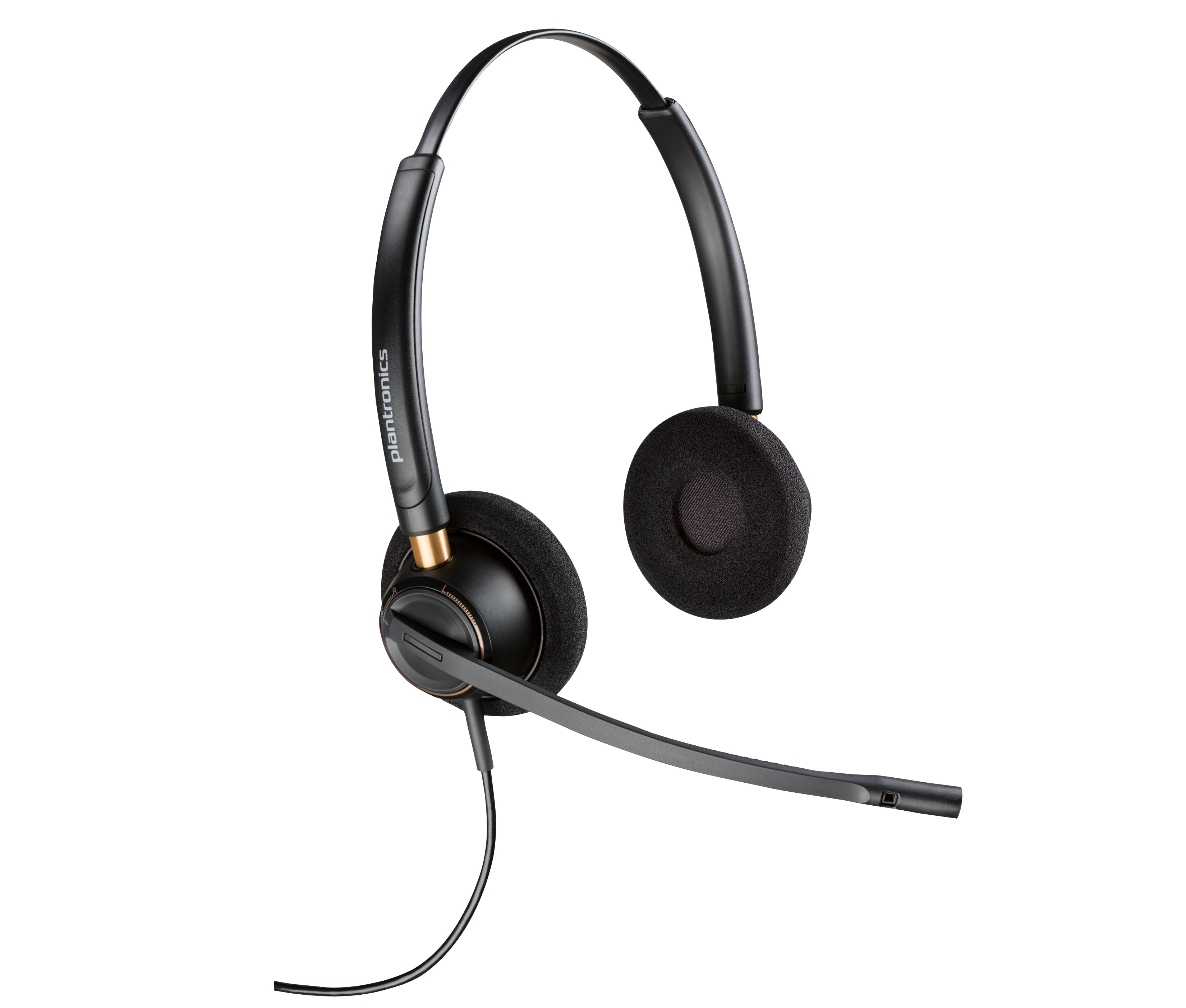 HP INC. Poly EncorePro 520 Binaural Headset + Quick Disconnect