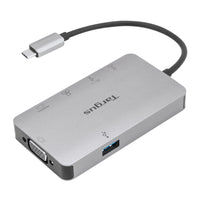 TARGUS Universal USB-C DP Alt Mode Single Video 4K HDMI/VGA Docking Station with 100W PD Pass-Thru