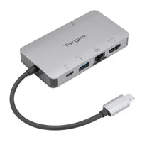 TARGUS Universal USB-C DP Alt Mode Single Video 4K HDMI/VGA Docking Station with 100W PD Pass-Thru