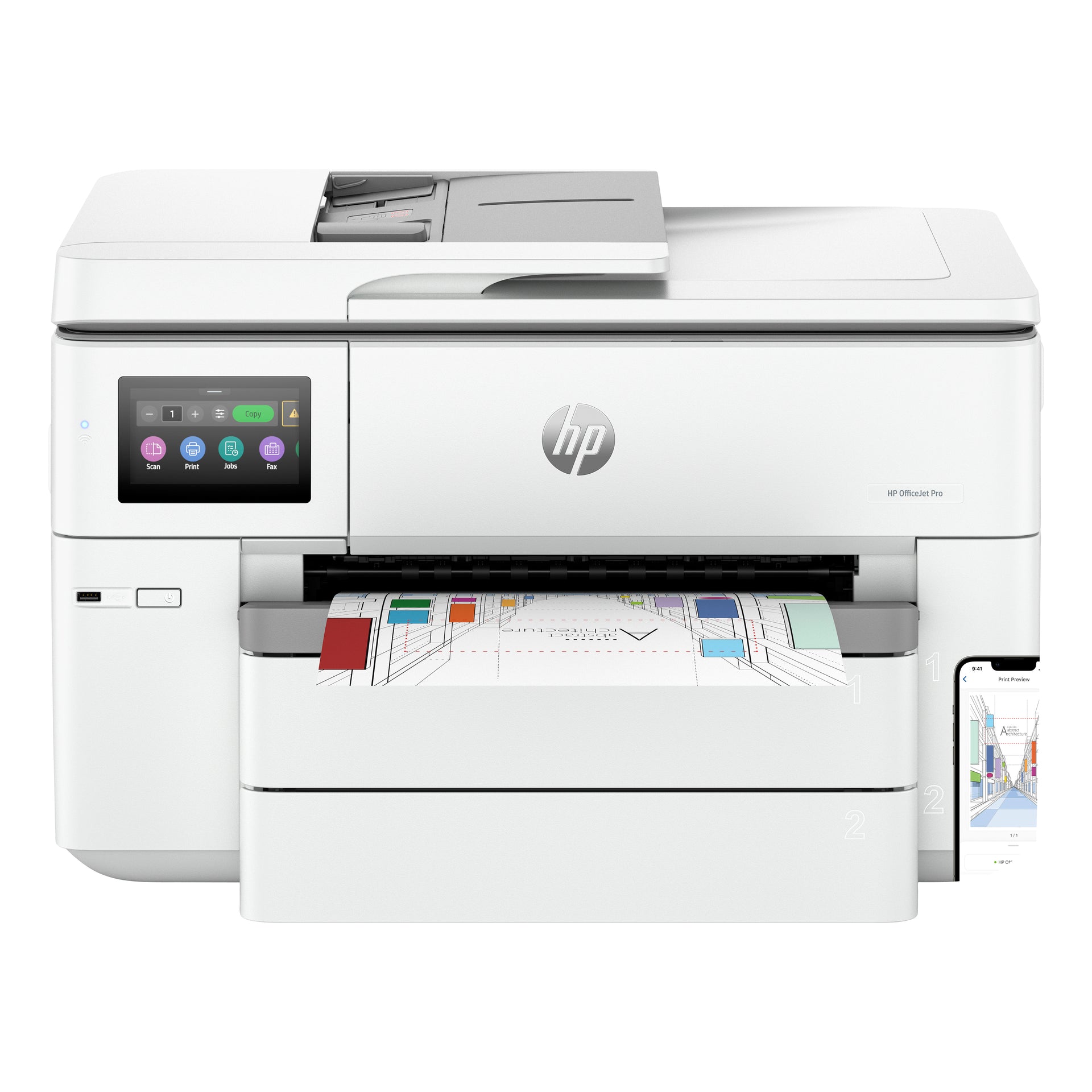 HP INC. OfficeJet Pro 9730e Wide Format All-in-One Printer