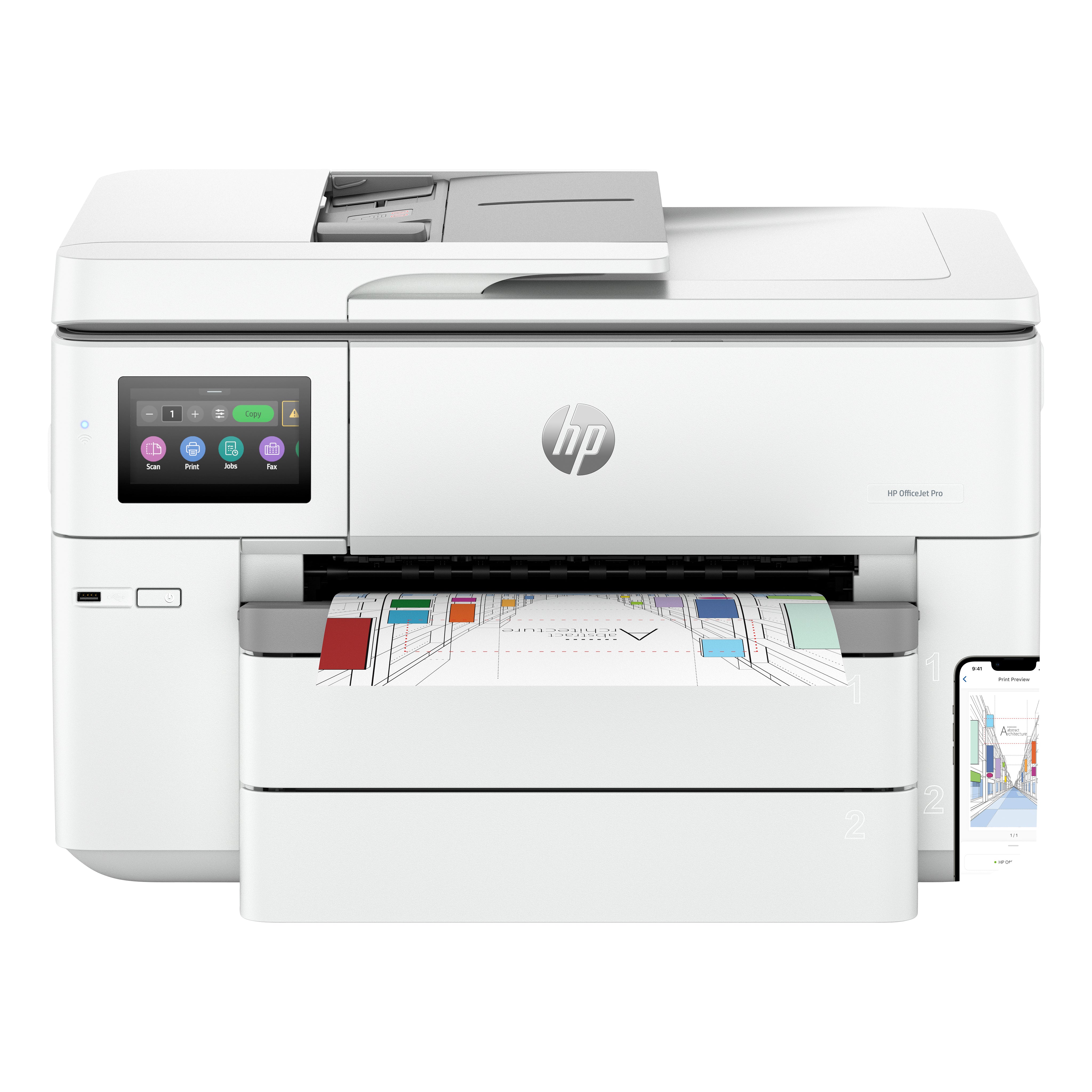 HP INC. OfficeJet Pro 9730e Wide Format All-in-One Printer