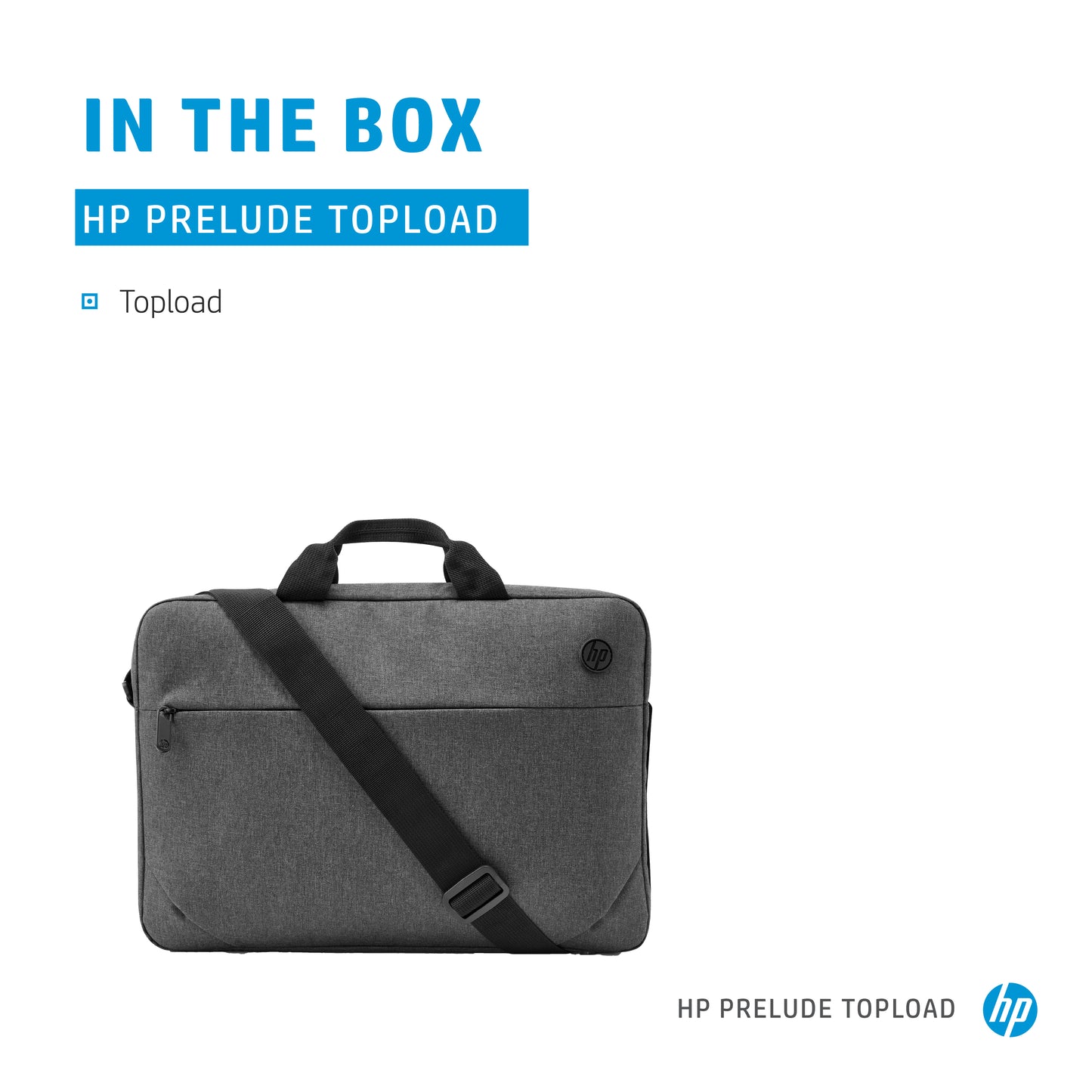 HP INC. 15.6 inch Prelude Topload Laptop Bag - Grey