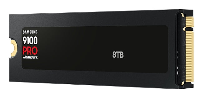 SAMSUNG 9100 PRO Heatsink PCIe 5.0 x4 NVMe M.2 SSD 8TB