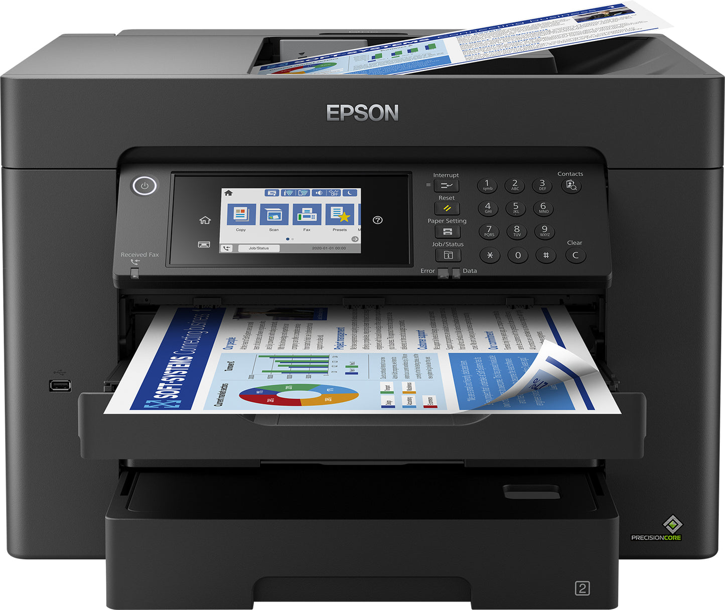 EPSON WorkForce Pro WF-7840DTWF Inkjet 4800 x 2400 DPI A3 Wi-Fi