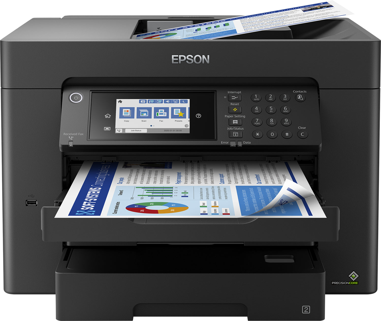 EPSON WorkForce Pro WF-7840DTWF Inkjet 4800 x 2400 DPI A3 Wi-Fi
