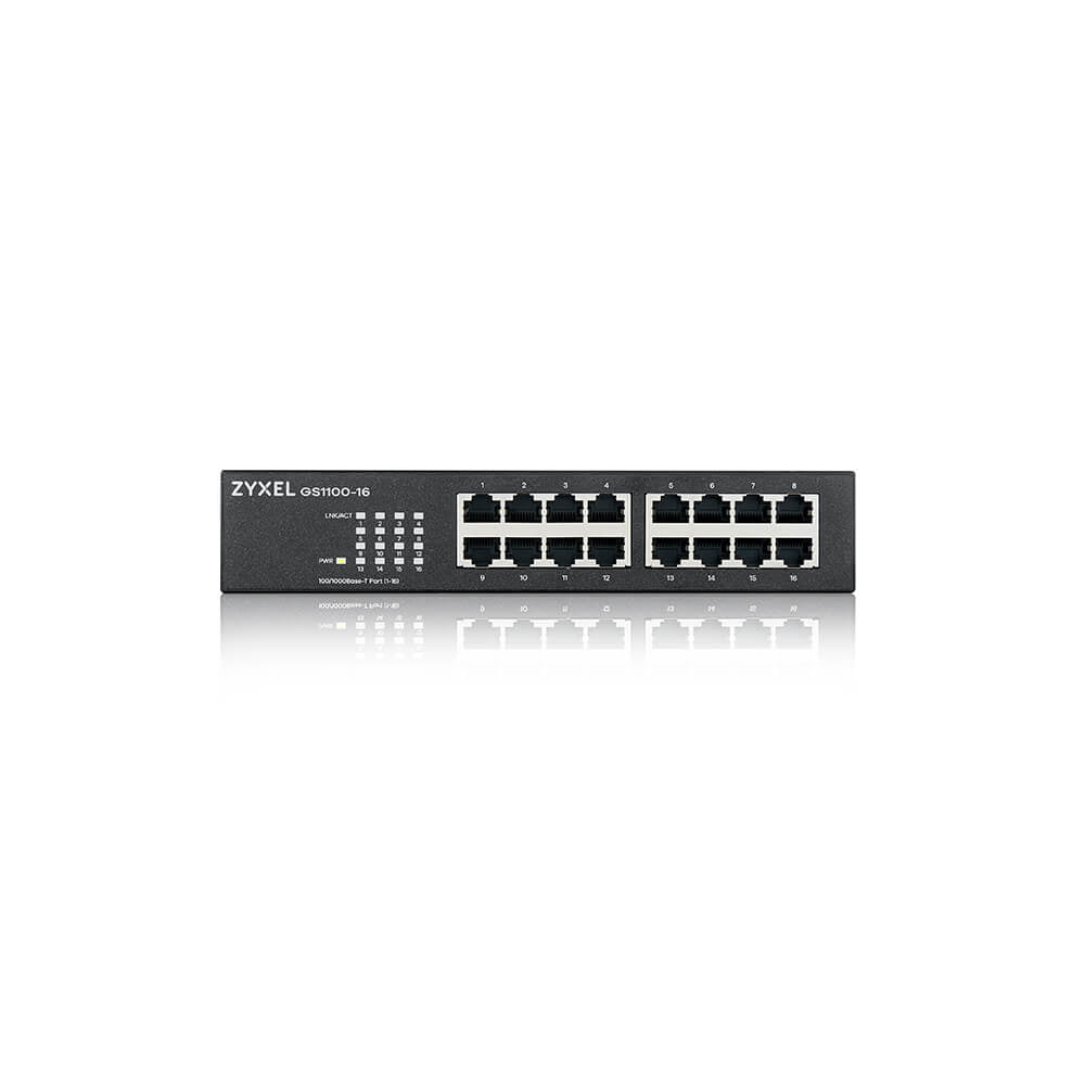 ZYXEL 16-Port Gigabit Ethernet Unmanaged Switch