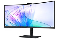 SAMSUNG ViewFinity S6 - 34 inch Curved - UltraWide Quad HD VA LED Monitor - 3440x1440 - HAS / RJ45 / USB-C / Webcam