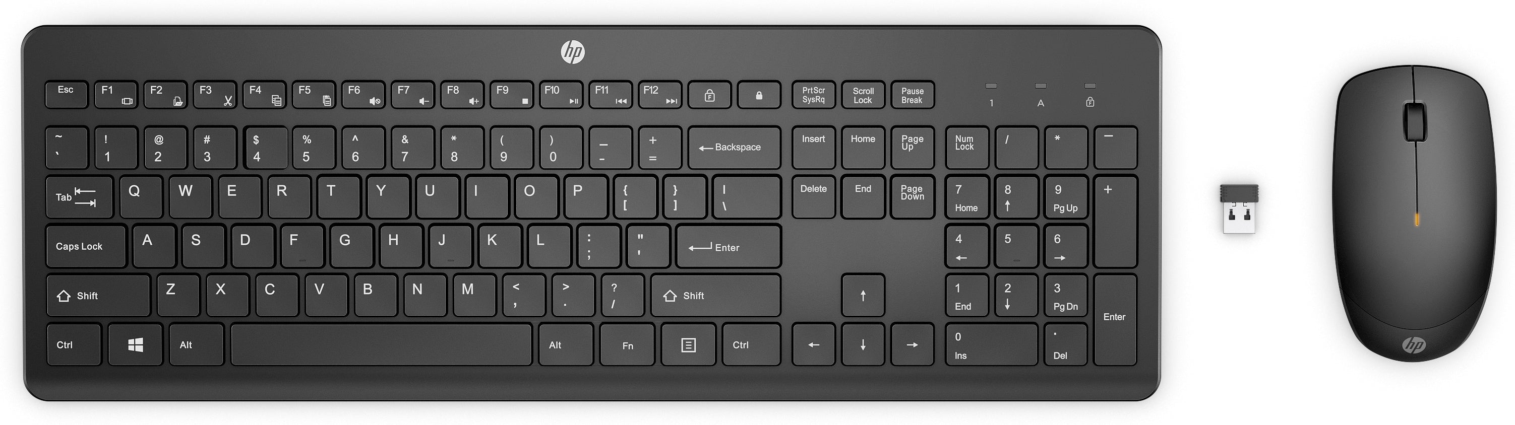 HP INC. 235 Wireless Keyboard and Mouse Combo - QWERTY