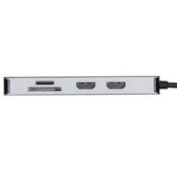 TARGUS Universal USB-C Dual HDMI 4K Dock w 100 W PD Pass-Thru - For MST enabled devices