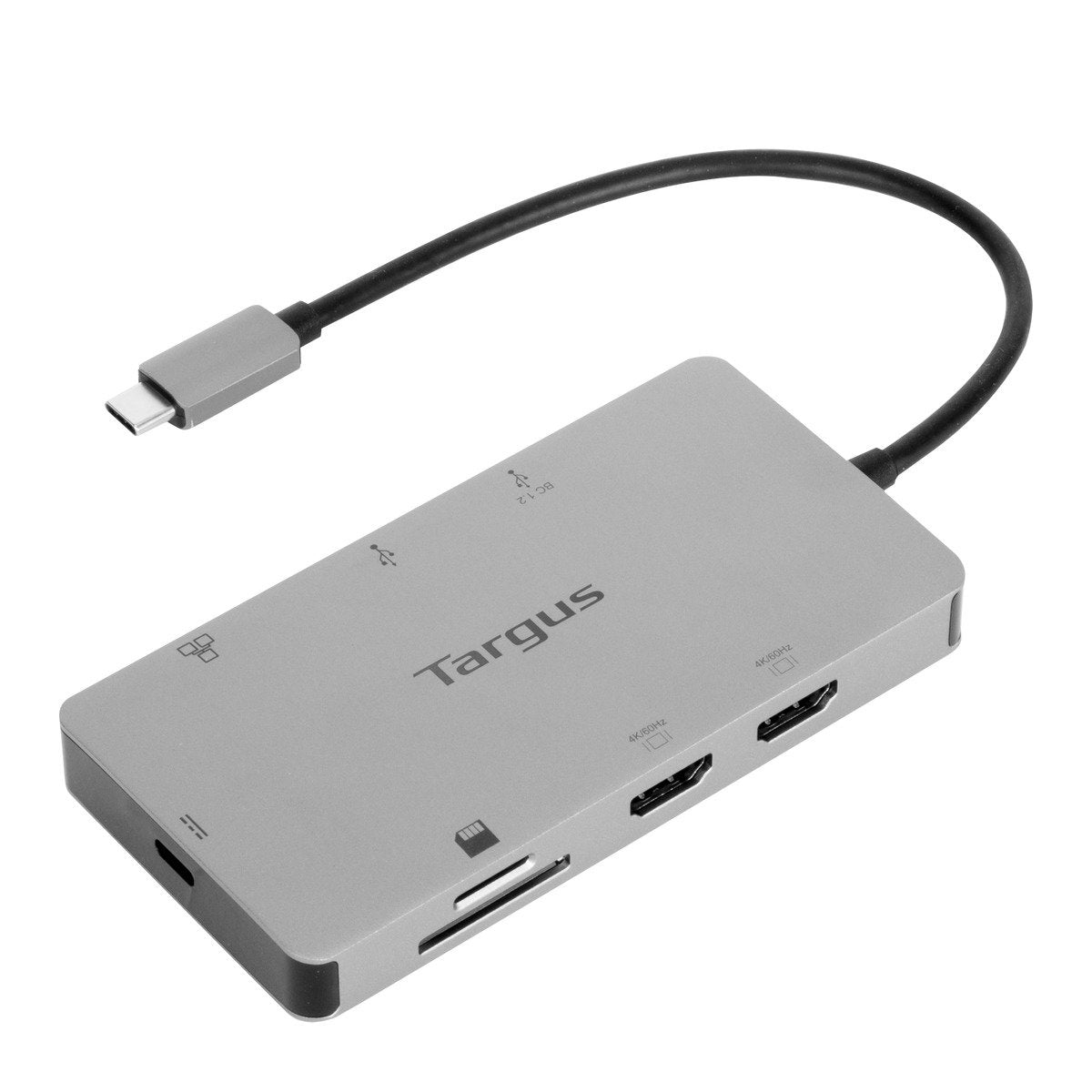 TARGUS Universal USB-C Dual HDMI 4K Dock w 100 W PD Pass-Thru - For MST enabled devices