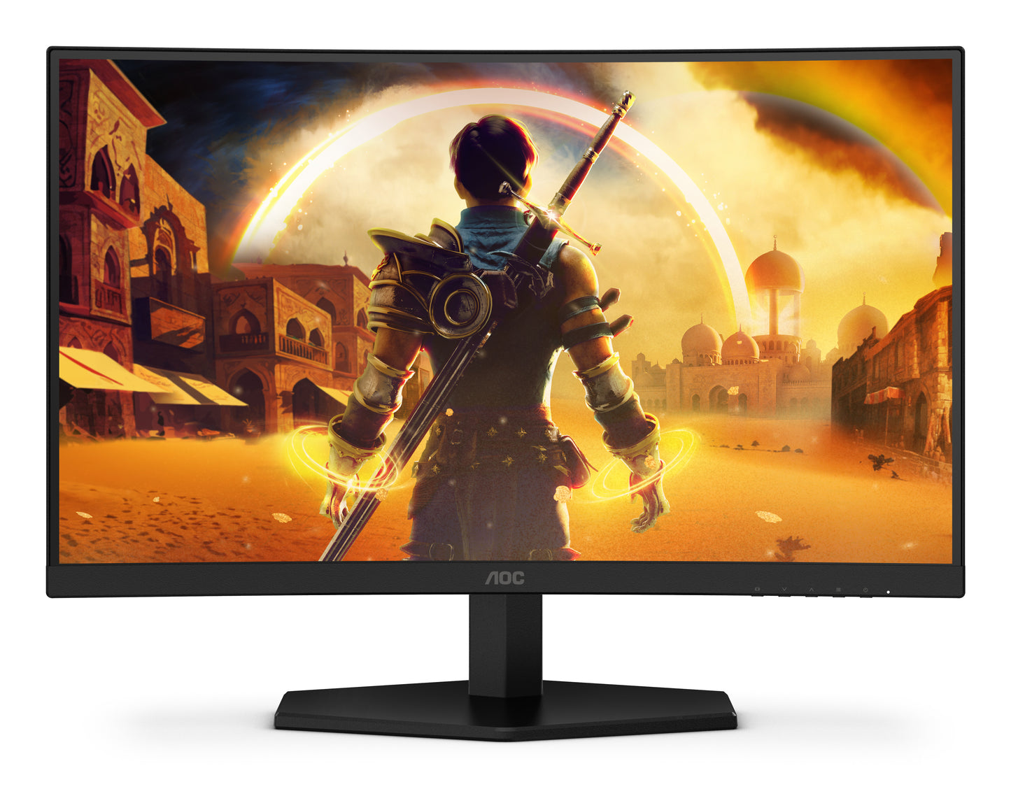 AOC G4 Series - 23.6 inch - 1920x1080 - Curved - Full HD LED - 180hz