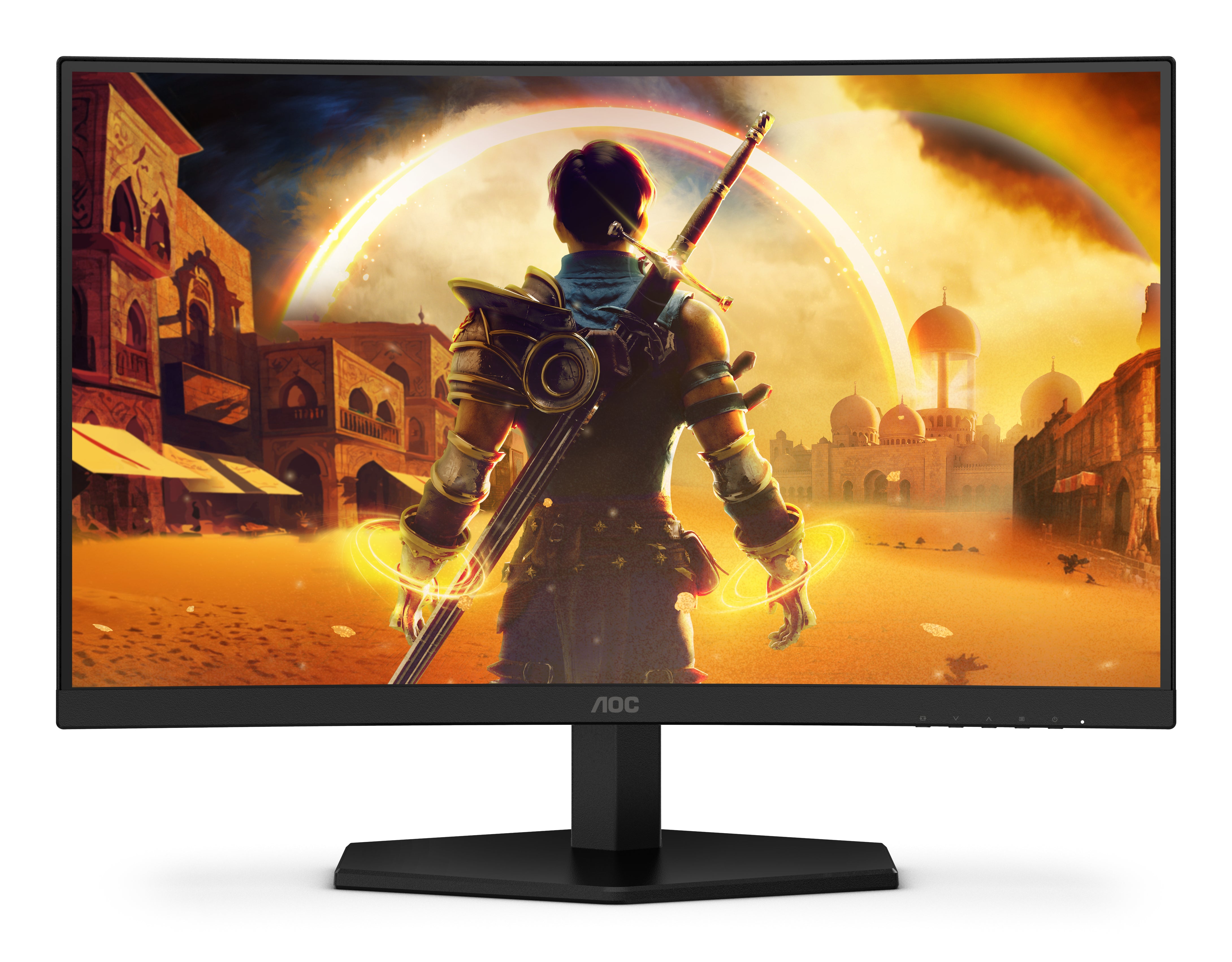 AOC G4 Series - 23.6 inch - 1920x1080 - Curved - Full HD LED - 180hz