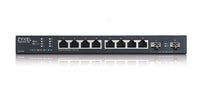 ZYXEL XMG1915-10E - 8-port 2.5GbE - 2 SFP+ Smart Switch - hybrid mode - standalone or NebulaFlex Cloud