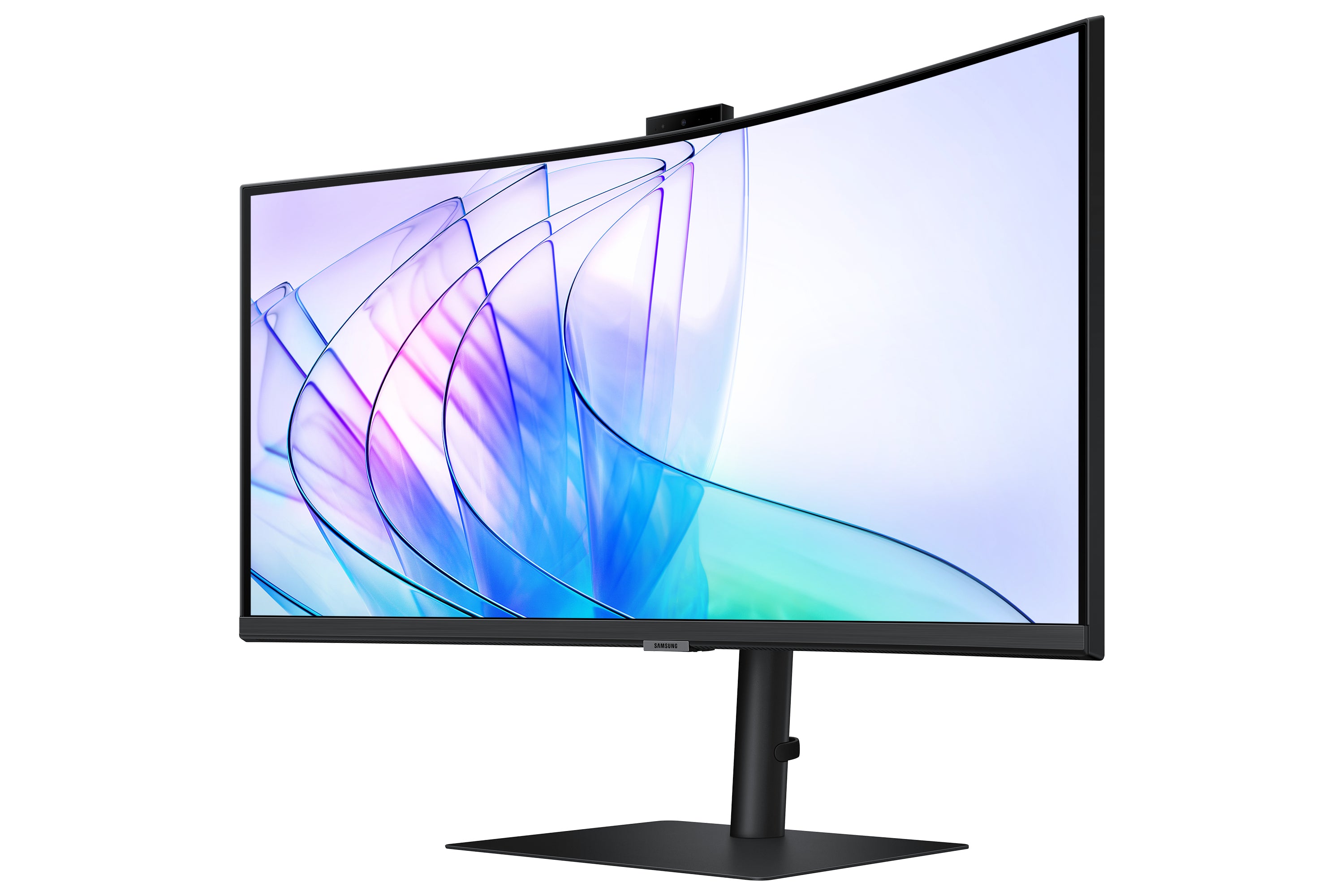SAMSUNG ViewFinity S6 - 34 inch Curved - UltraWide Quad HD VA LED Monitor - 3440x1440 - HAS / RJ45 / USB-C / Webcam