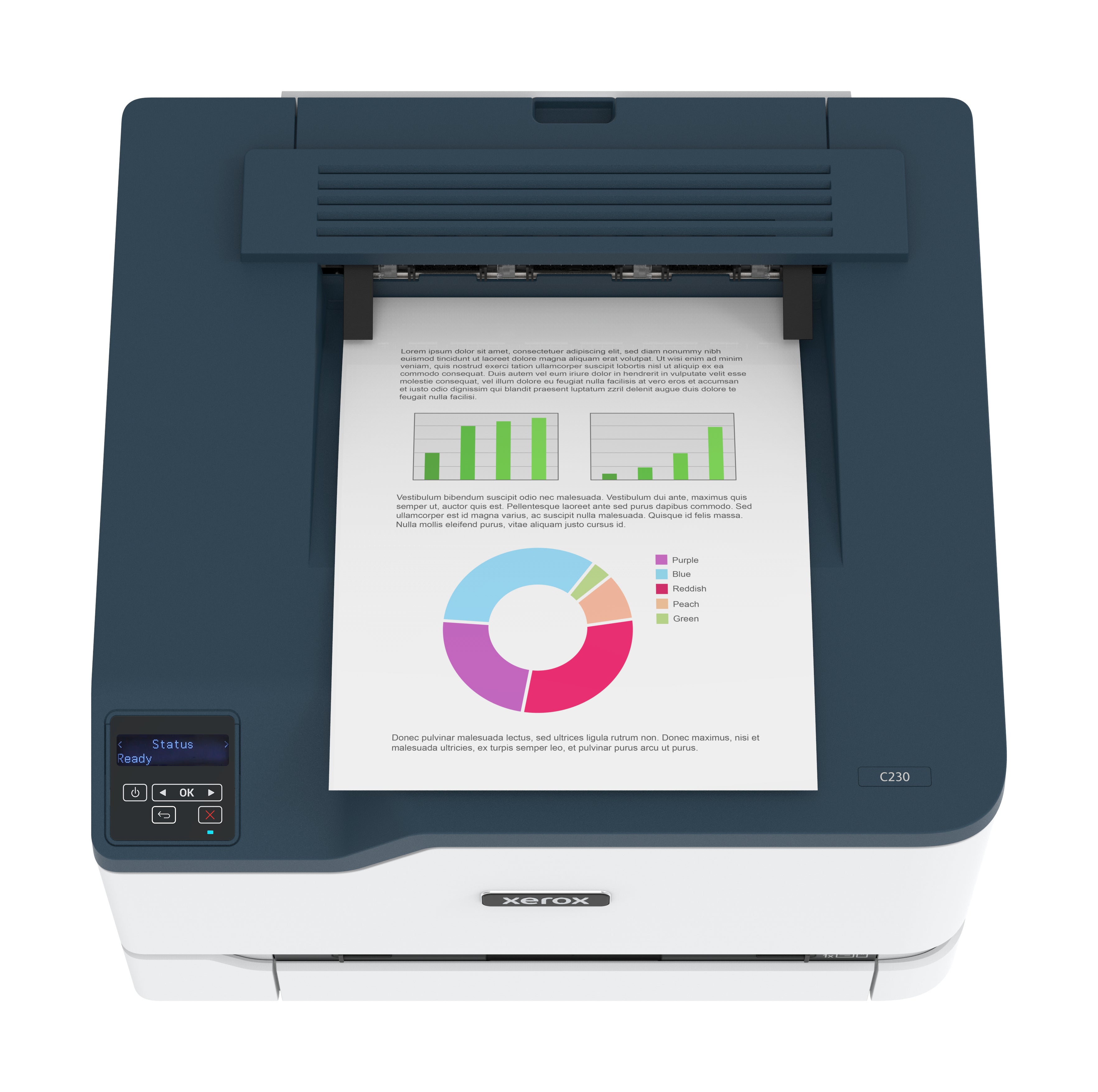 XEROX C230 - Laser Printer - Colour - A4 - 22ppm - WiFi
