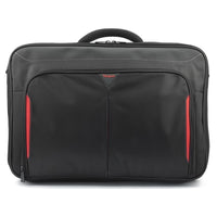 TARGUS 17 - 18 inch Classic+ Clamshell Laptop Case - Black/Red