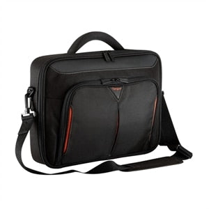 TARGUS 14 inch Classic Clamshell Laptop Case - Black/Red