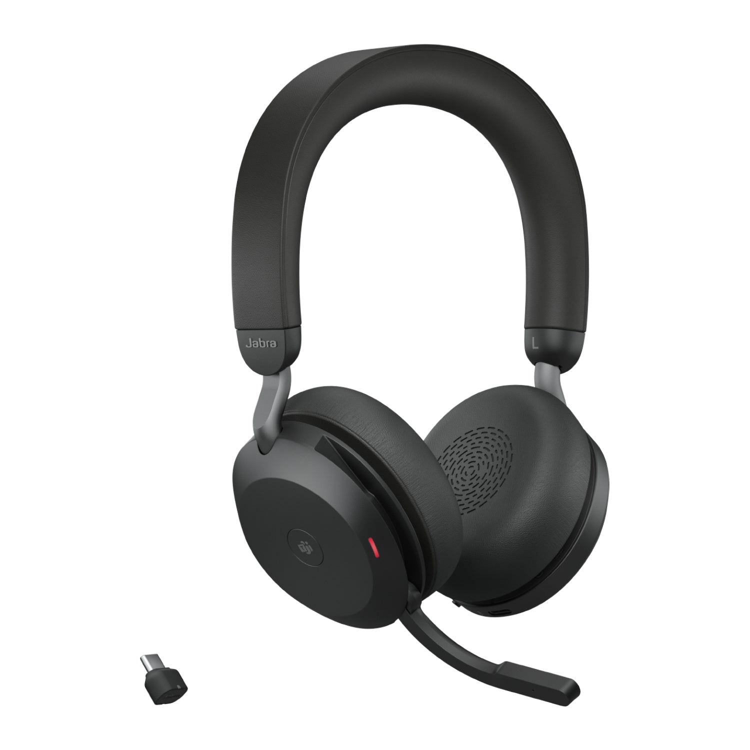 JABRA Evolve2 75 - MS Stereo Headset - With charging stand - USB-C