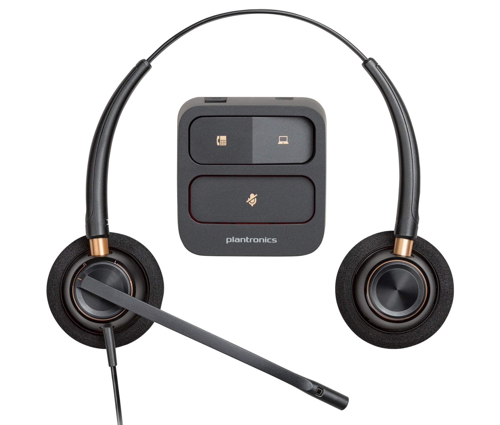 HP INC. Poly EncorePro 520 Binaural Headset + Quick Disconnect