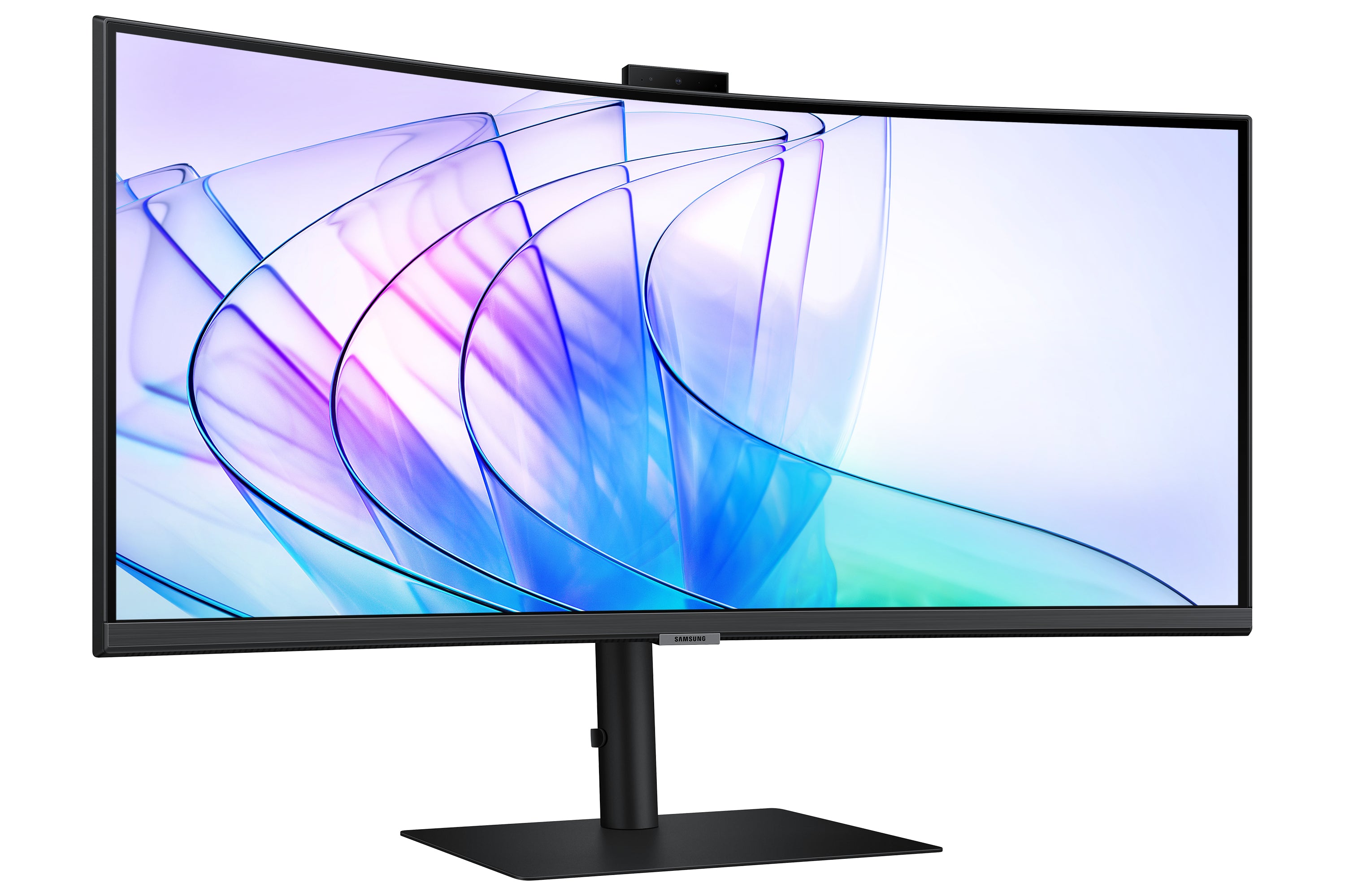 SAMSUNG ViewFinity S6 - 34 inch Curved - UltraWide Quad HD VA LED Monitor - 3440x1440 - HAS / RJ45 / USB-C / Webcam