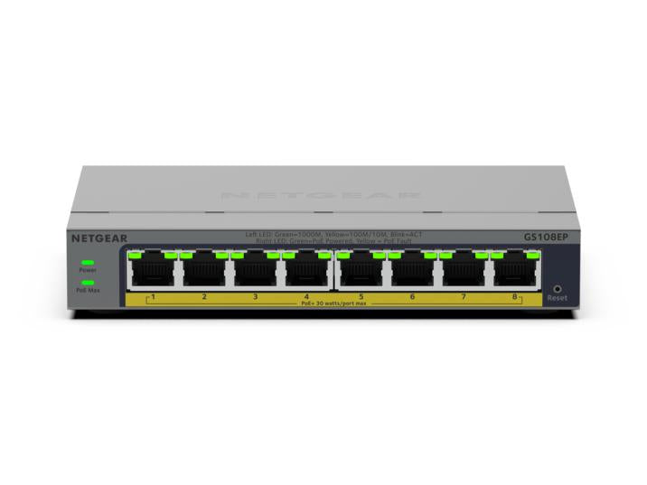 NETGEAR 8 - Port Managed PoE Switch