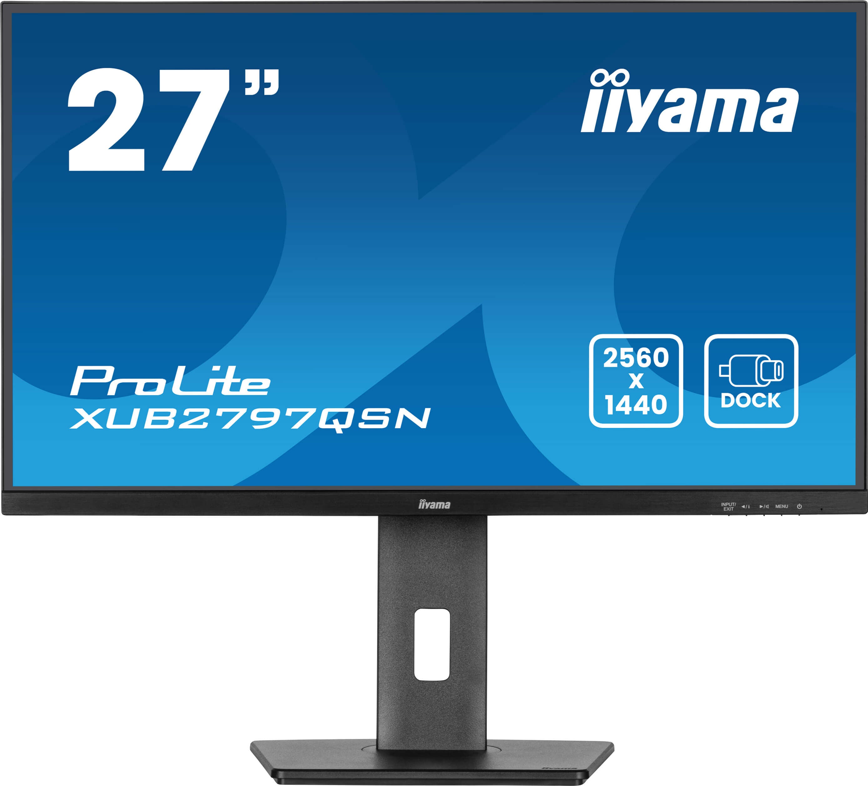 IIYAMA ProLite 27 inch - Quad HD IPS LED Monitor - 2560x1440 - Pivot / HAS