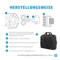 HP INC. 14 inch Professional Laptop Bag - Black