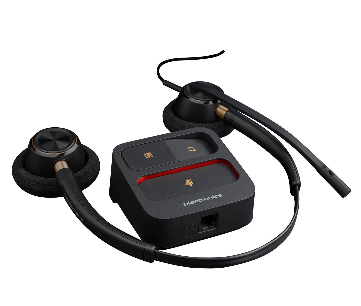 HP INC. Poly EncorePro 520 Binaural Headset + Quick Disconnect