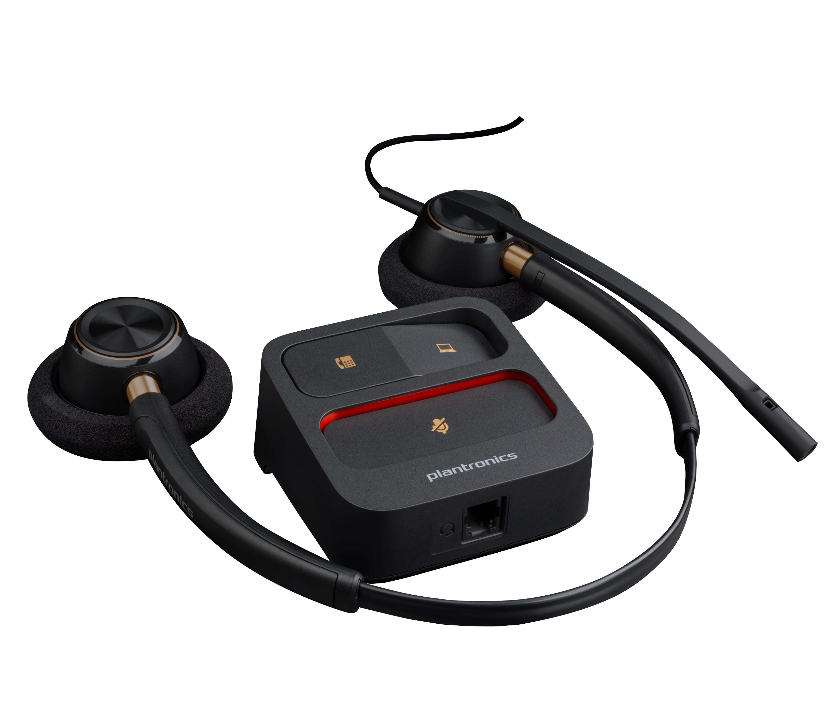HP INC. Poly EncorePro 520 Binaural Headset + Quick Disconnect