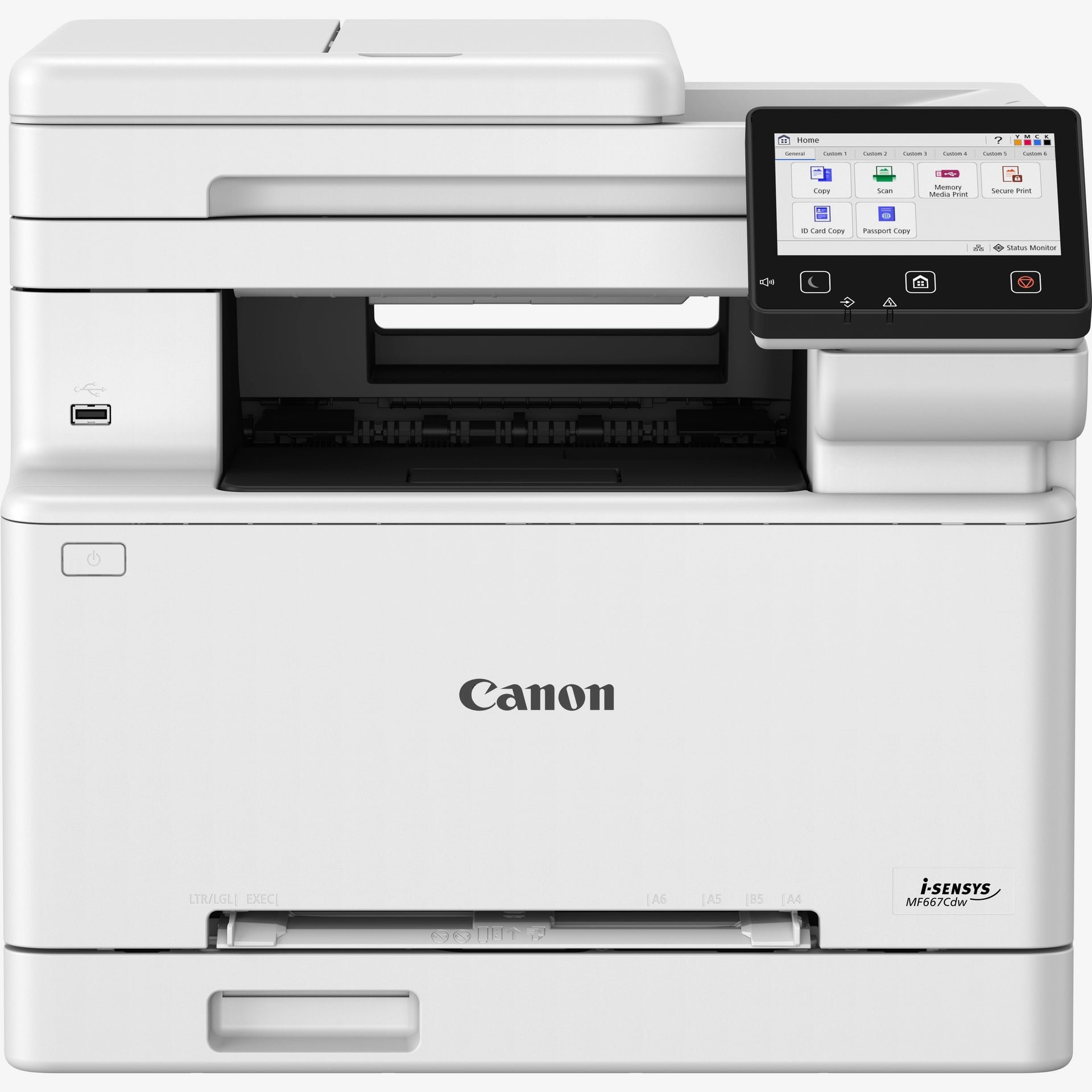 CANON I-Sensys MF667CDW - Multifunctional Laser Printer - 25 ppm