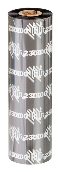 ZEBRA Ribbon - Black - Thermal Transfer - 110 mm x 74 m Ribbon Size - (12-pack)