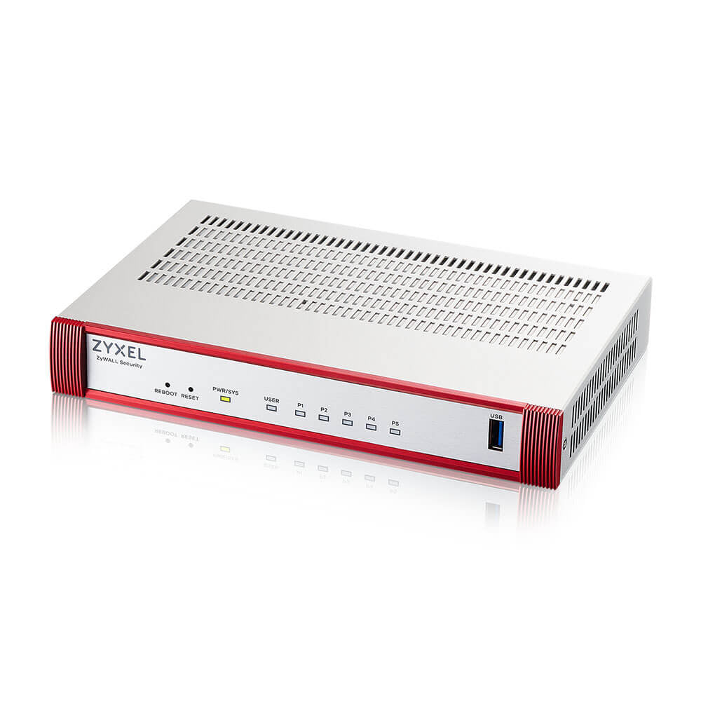 ZYXEL USG FLEX 50 H - 5 Gigabit user-definable ports - 1 USB with 1 YR Gold Security Pack